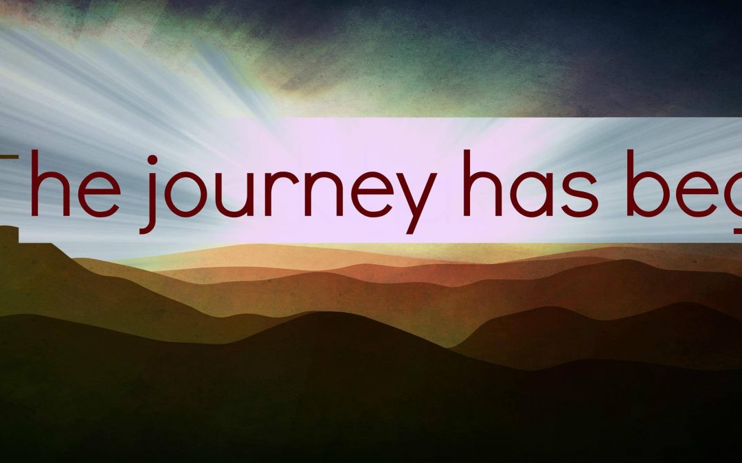 Holy Week – The journey has begun